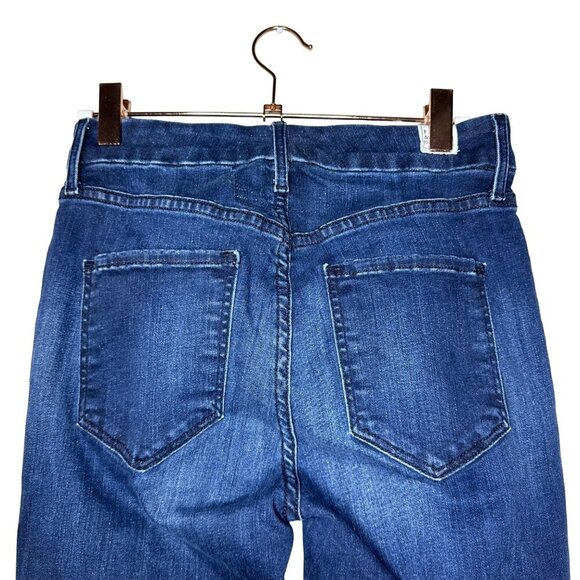 Frank & Eileen Sligo Easy Fit Skinny Jean In Medium Wash Raw Hem Size 27 - Picture 7 of 13